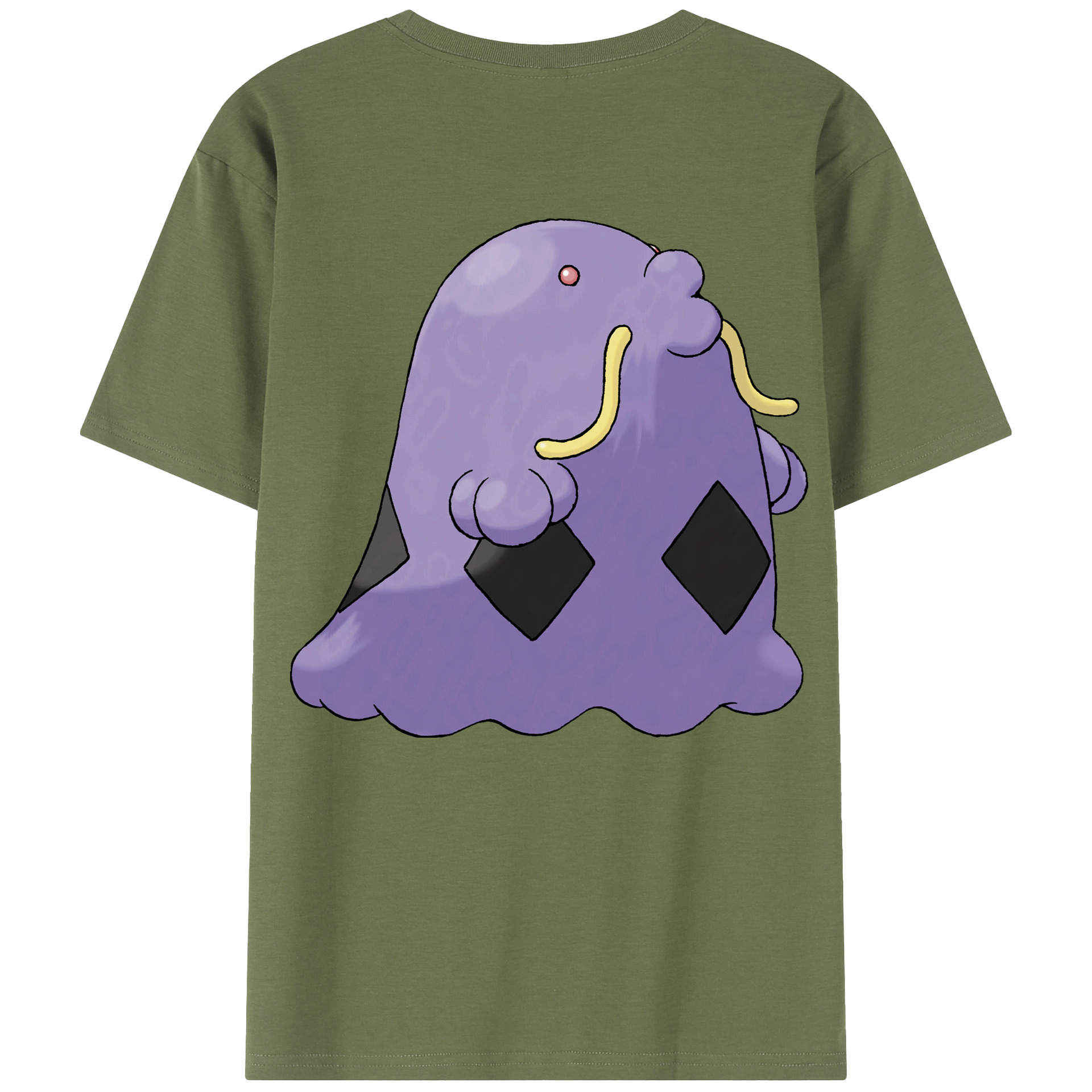（画像用） ポケットモンスター Pokémon 綿100％半袖Tシャツ（背面プリント）